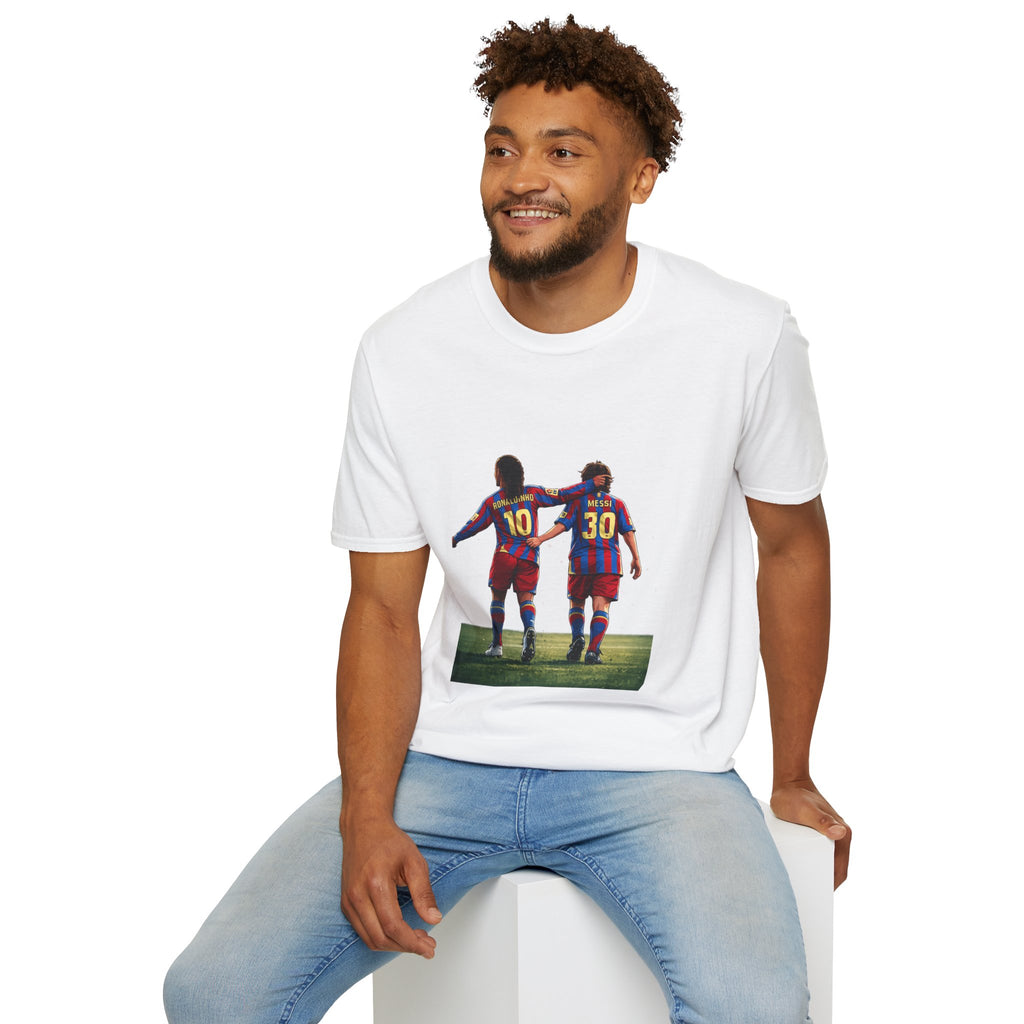 Messi & Ronaldinho Barcelona T-Shirt – Football Tee
