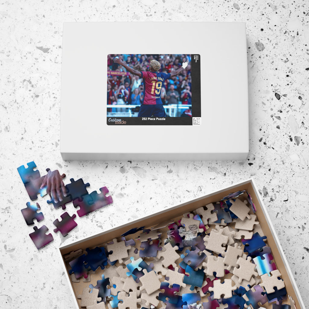 Lamine Yamal - Football Celebration Puzzle — Custom 110/252/520/1014‑Piece Jigsaw
