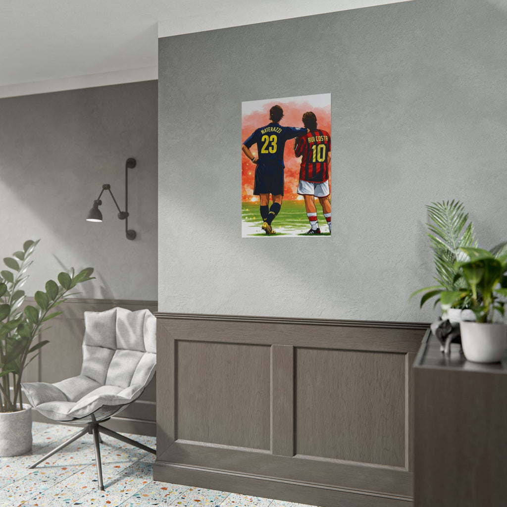 Iconic Football Rolled Poster