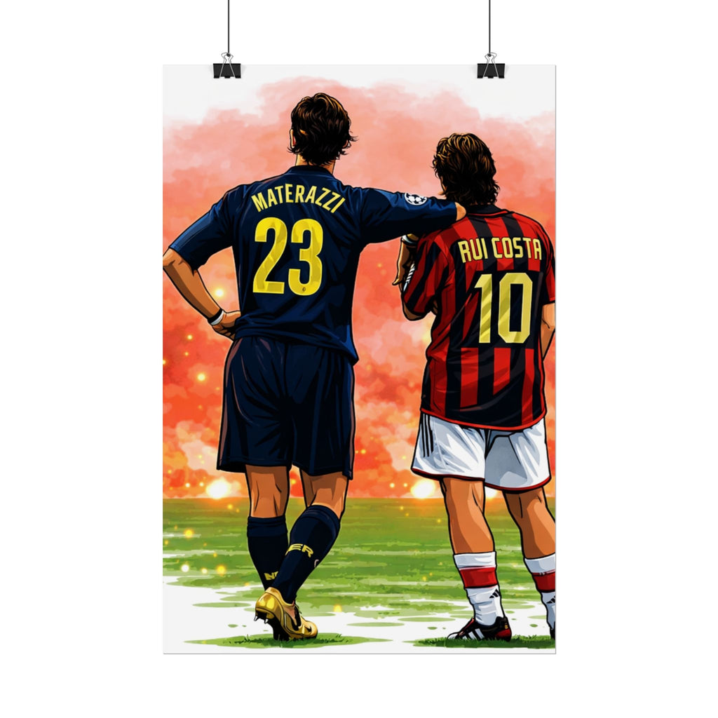 Iconic Football Rolled Poster