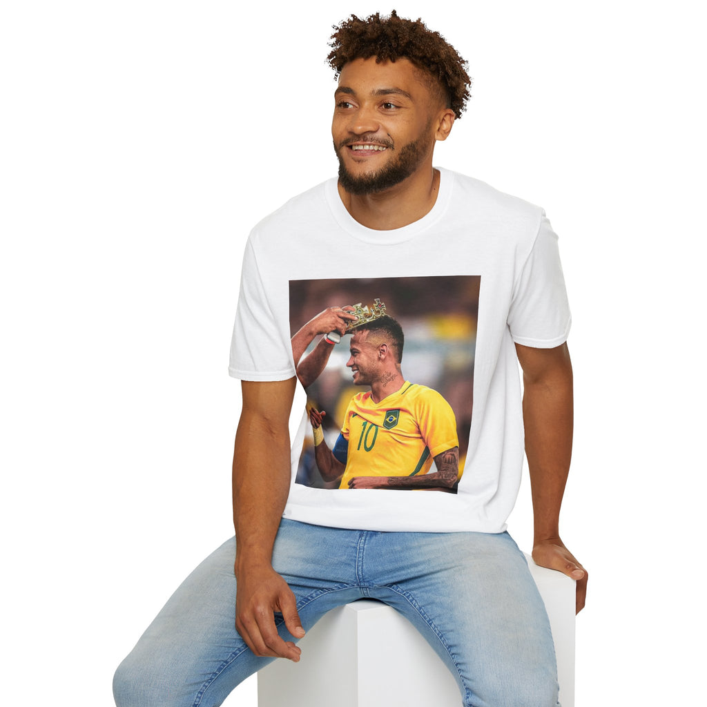 Neymar Brazil Soccer Photo Tee — #10 World Cup Football Fan Shirt