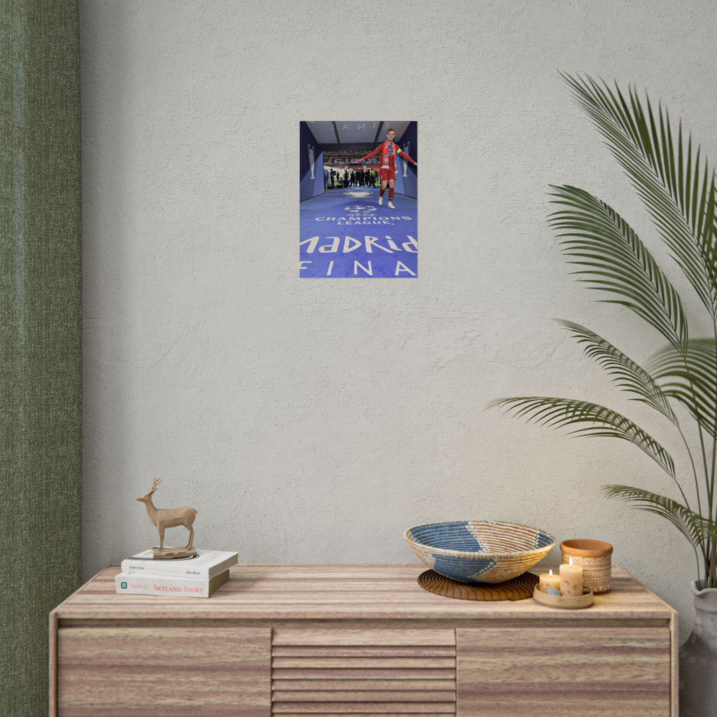 Jordan Henderson Liverpool Champions League Winners 2019 Rolled Poster