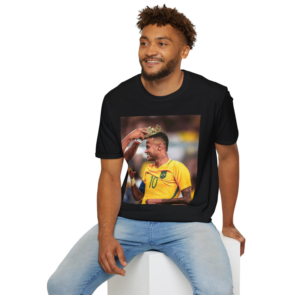 Neymar Brazil Soccer Photo Tee — #10 World Cup Football Fan Shirt