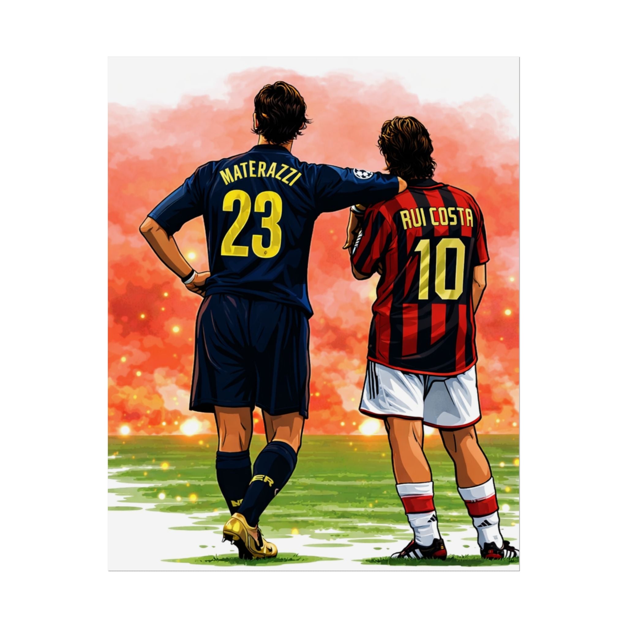 Iconic Football Rolled Poster