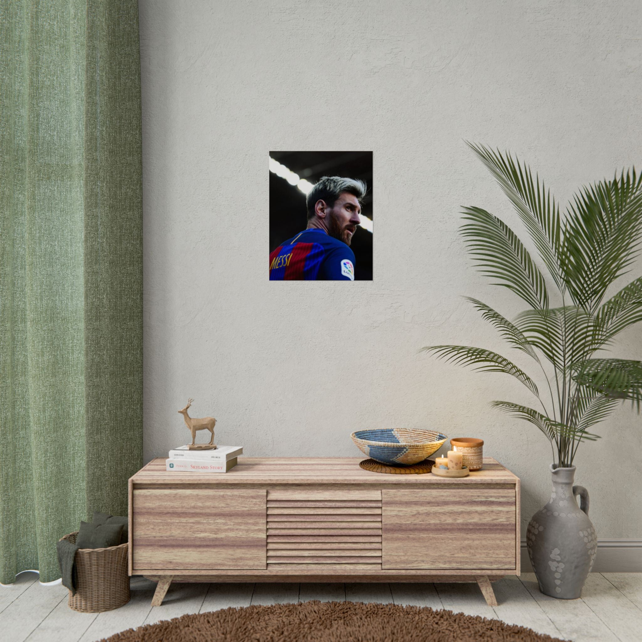 Lionel Messi Barcelona Poster - Soccer Rolled Poster