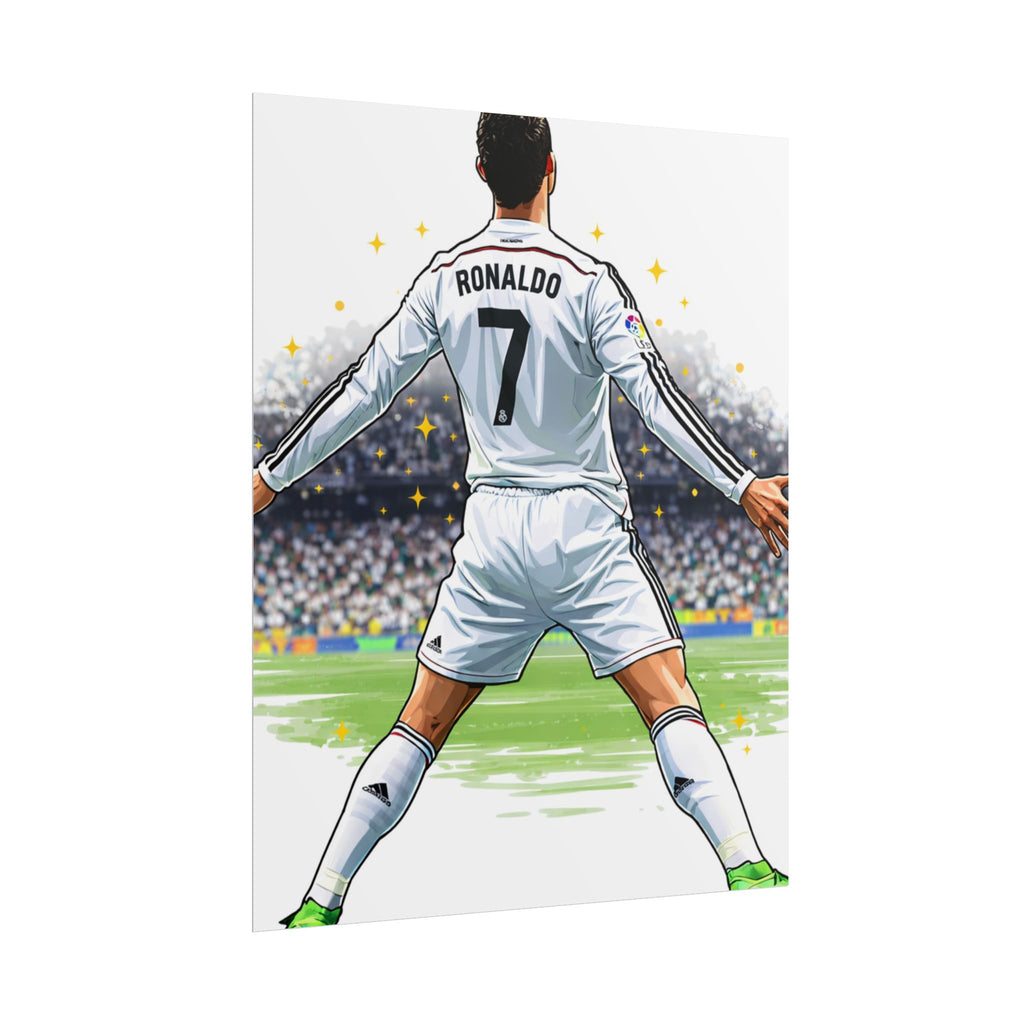 Cristiano Ronaldo Celebration Rolled Poster