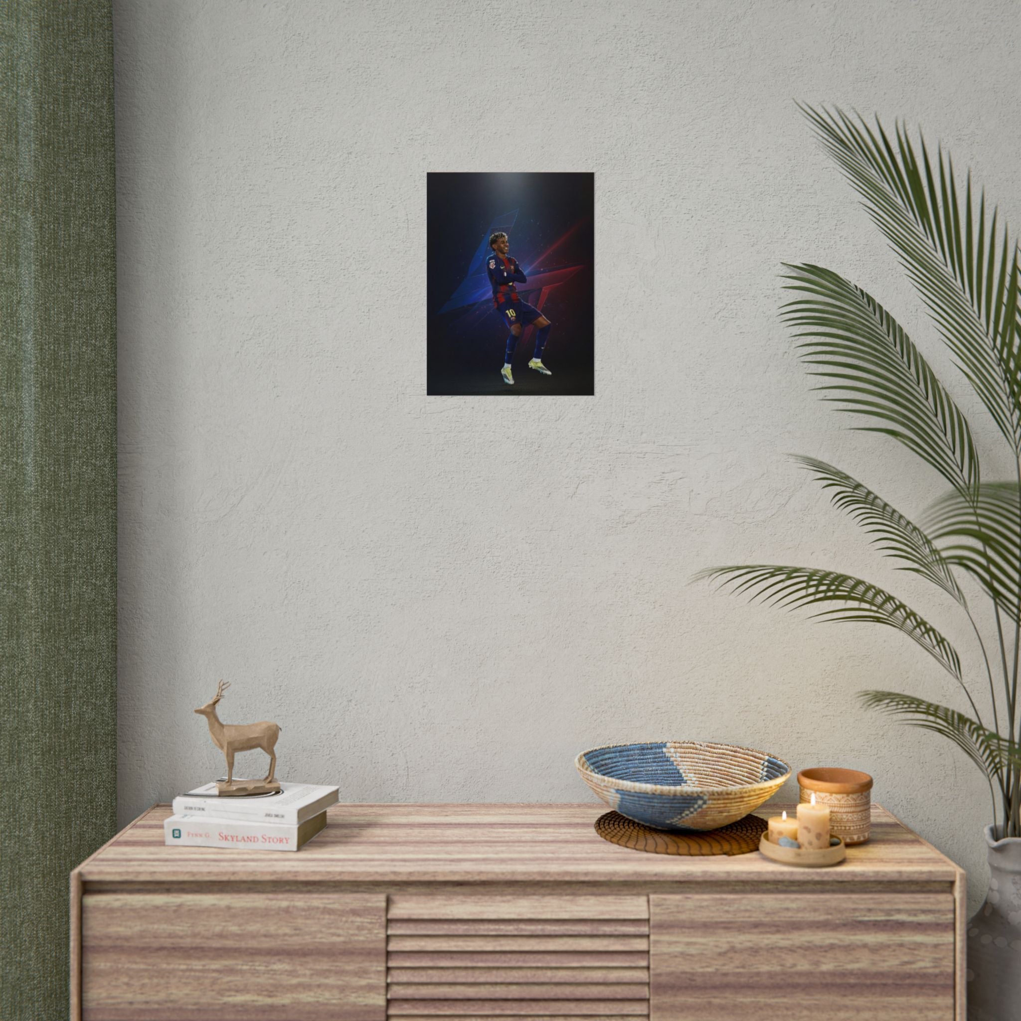 Lamine Yamal Celebration Poster - Barcelona Starboy | Available in multiple sizes