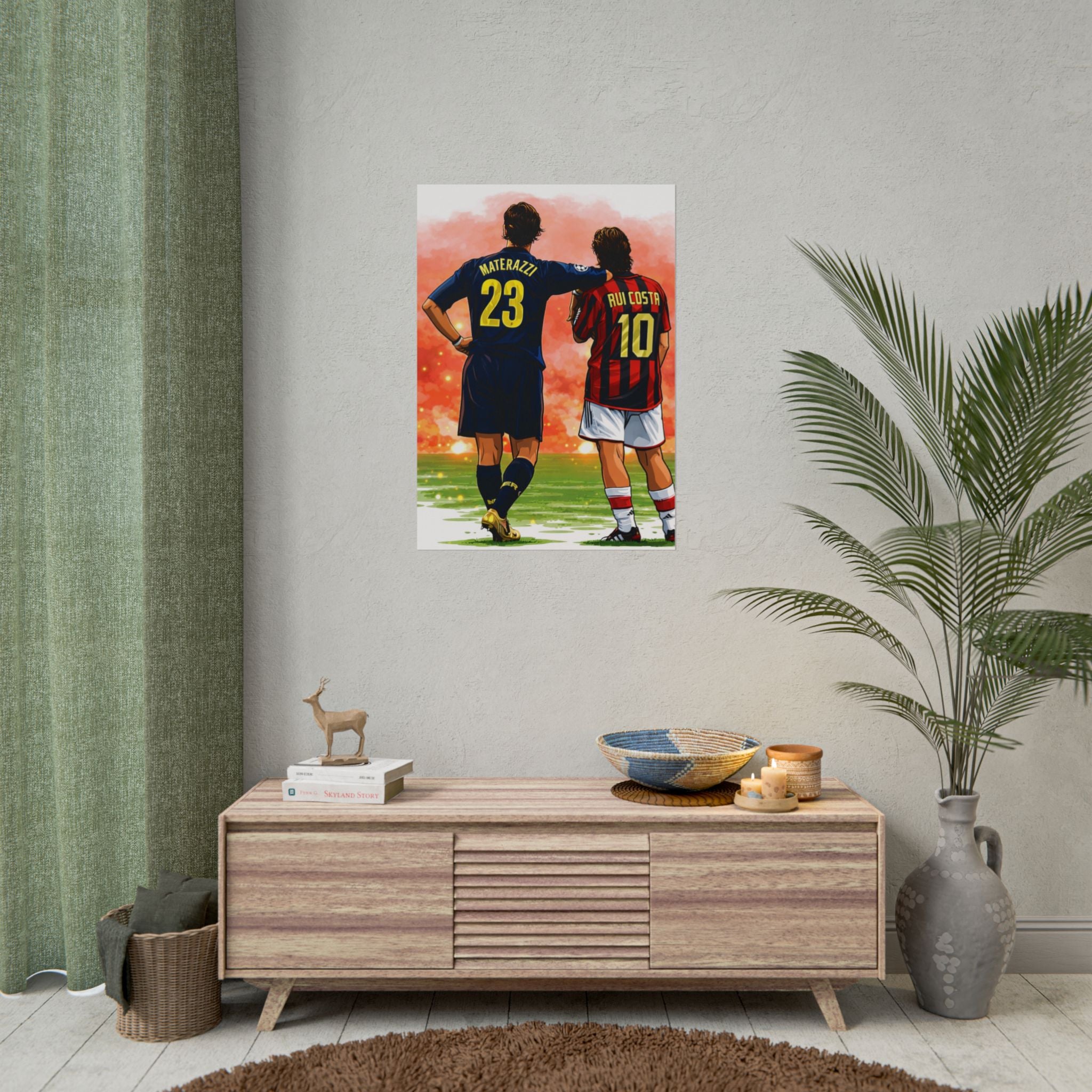 Iconic Football Rolled Poster