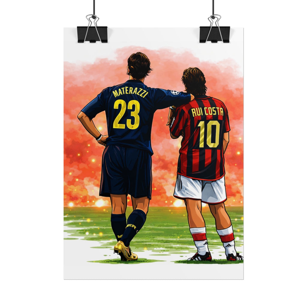 Iconic Football Rolled Poster